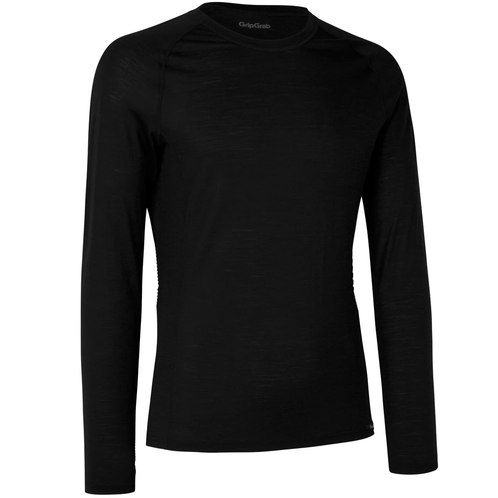 Sigma Sports GripGrab Merino Blend Thermal Long Sleeve Base Layer | Discount Codes available, easy returns, up to £25 off with Newsletter Signup, FREE Postage over £60