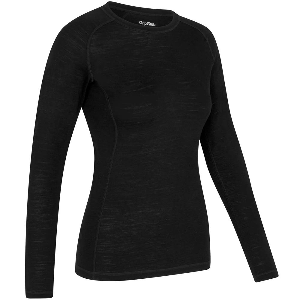 Sigma Sports GripGrab Women's Merino Blend Thermal Long Sleeve Base Layer | Discount Codes available, easy returns, up to £25 off with Newsletter Signup, FREE Postage over £60