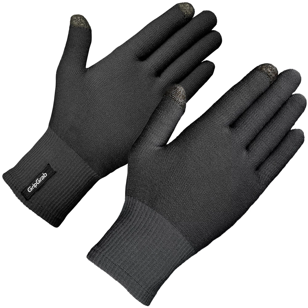 Photos - Cycling Clothing GripGrab Merino Wool Liner Gloves 105201052