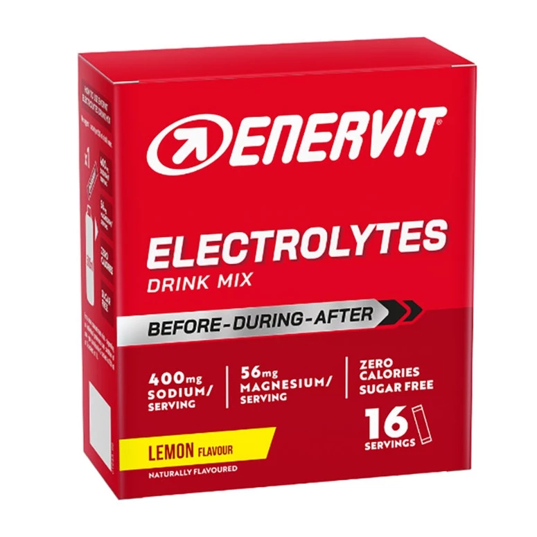 Sigma Sports Enervit E. SPORT Electrolyte Tablets - 6 x 16 x 4g Sachets | Discount Codes available, easy returns, up to £25 off with Newsletter Signup, FREE Postage over £60