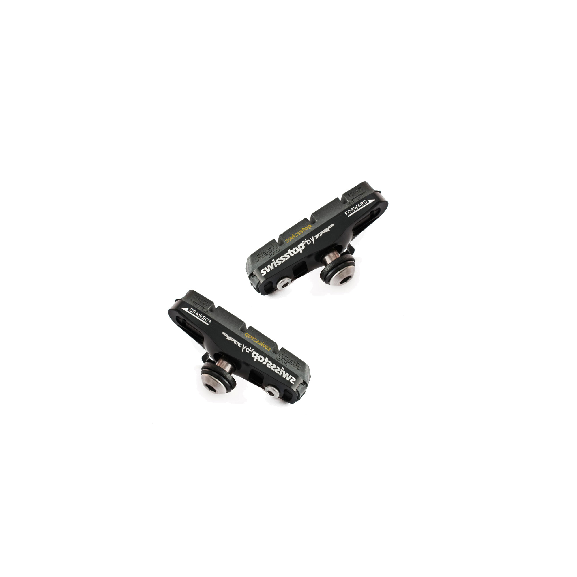 SwissStop Flash Pro Black Prince Brake Shoe/Pad Set For Carbon