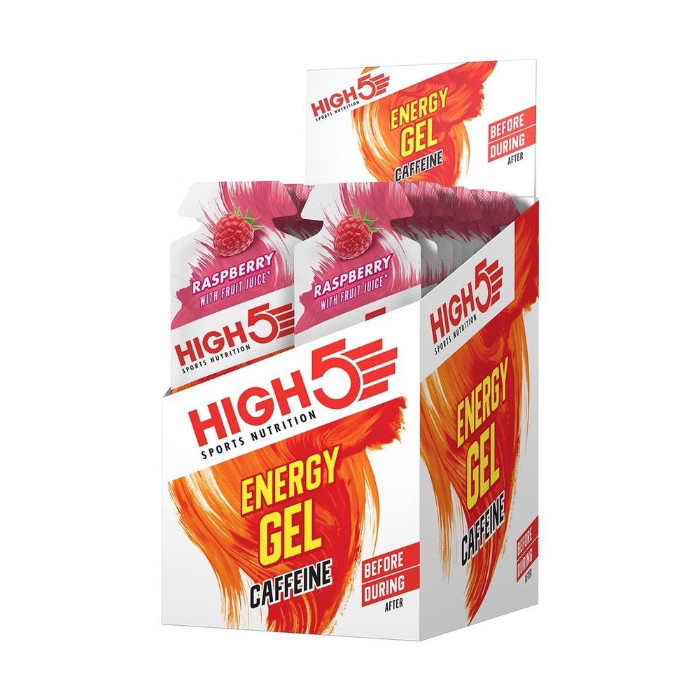 High5 Short Dated: Energy Gel Plus With Caffeine Box Of 20 X 40g