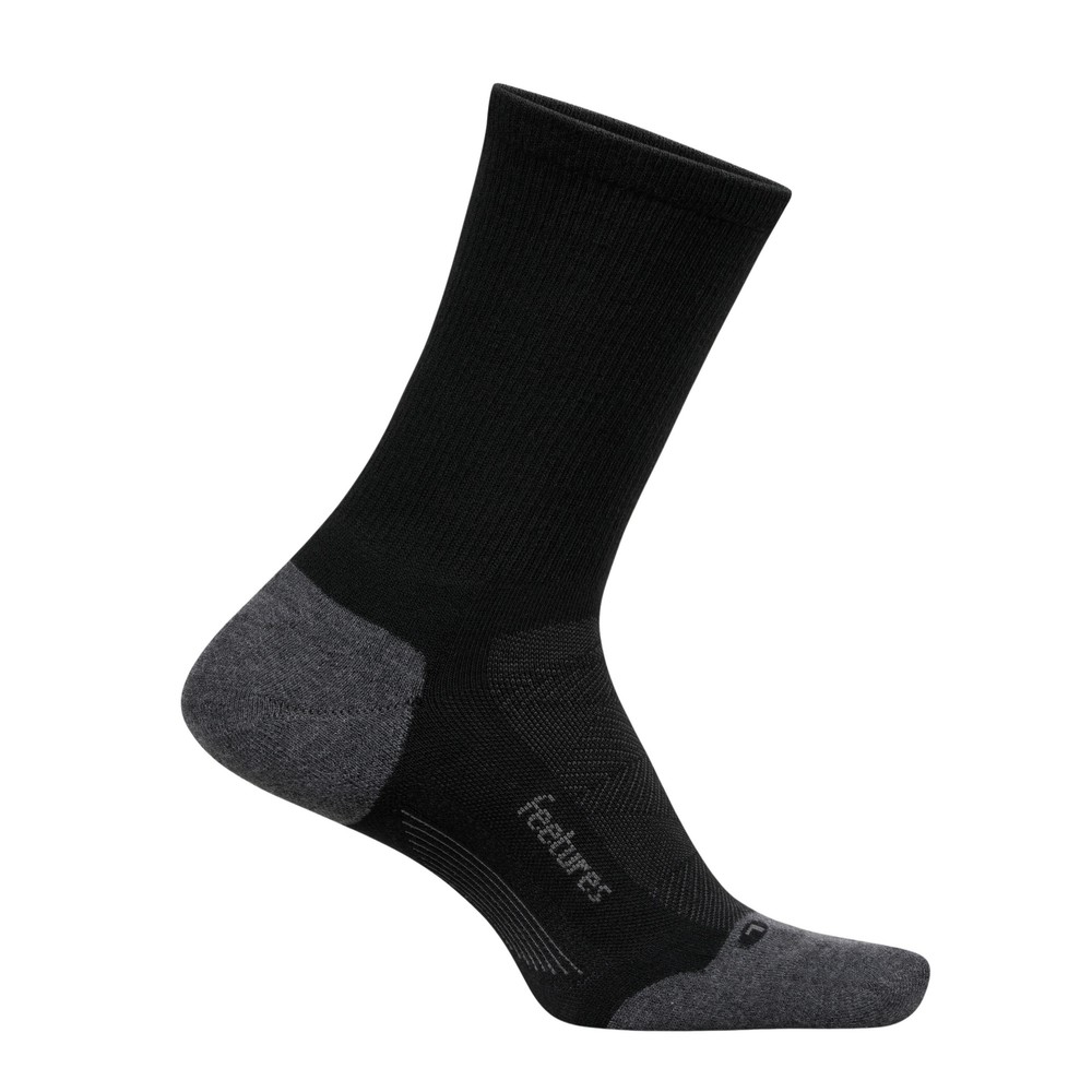 Feetures Elite Max Cushion Mini Crew Running Socks