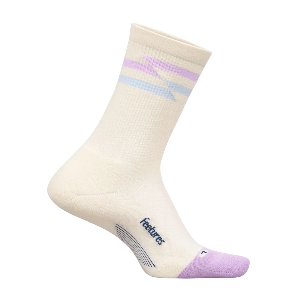 Sigma Sports Feetures Elite Max Cushion Mini Crew Running Socks | Discount Codes available, easy returns, up to £25 off with Newsletter Signup, FREE Postage over £60