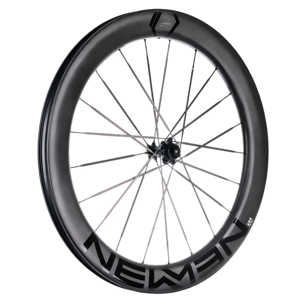Sigma Sports Newmen Streem G.62 Carbon Spokes Gravel Wheelset | Discount Codes available, easy returns, up to £25 off with Newsletter Signup, FREE Postage over £60