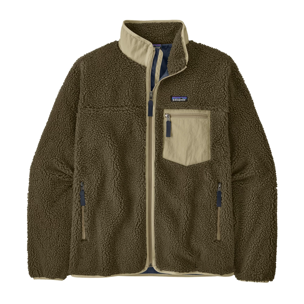 Sigma Sports Patagonia Classic Retro-X Men's Zip-Up Fleece Jacket | Discount Codes available, easy returns, up to £25 off with Newsletter Signup, FREE Postage over £60