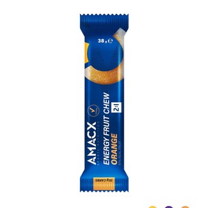 Amacx Short Dated: Fruit Chew Energy Bars (12 X 38g)