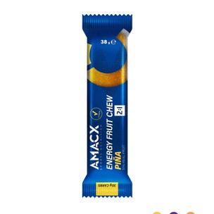 Amacx Short Dated: Fruit Chew Energy Bars (12 X 38g)