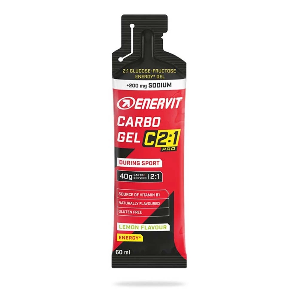 Sigma Sports Enervit C2:1 Pro Carbo Gel Sodium - Single (1 x 60ml) | Discount Codes available, easy returns, up to £25 off with Newsletter Signup, FREE Postage over £60