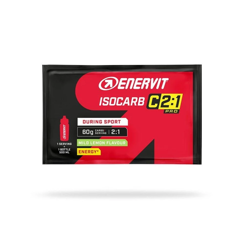 Sigma Sports Enervit C2:1 Pro Isocarb - Single (1x 65g Sachet) | Discount Codes available, easy returns, up to £25 off with Newsletter Signup, FREE Postage over £60