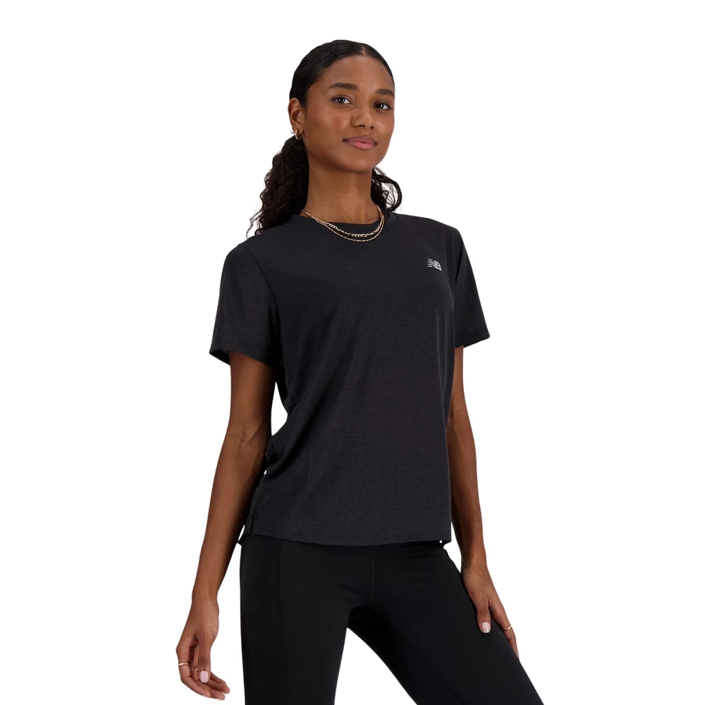 Sigma Sports New Balance Women's Athletics Short-Sleeve T-Shirt | Discount Codes available, easy returns, up to £25 off with Newsletter Signup, FREE Postage over £60