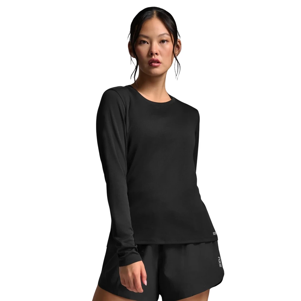 Sigma Sports 2XU Women's Aero Long Sleeve T-Shirt | Discount Codes available, easy returns, up to £25 off with Newsletter Signup, FREE Postage over £60