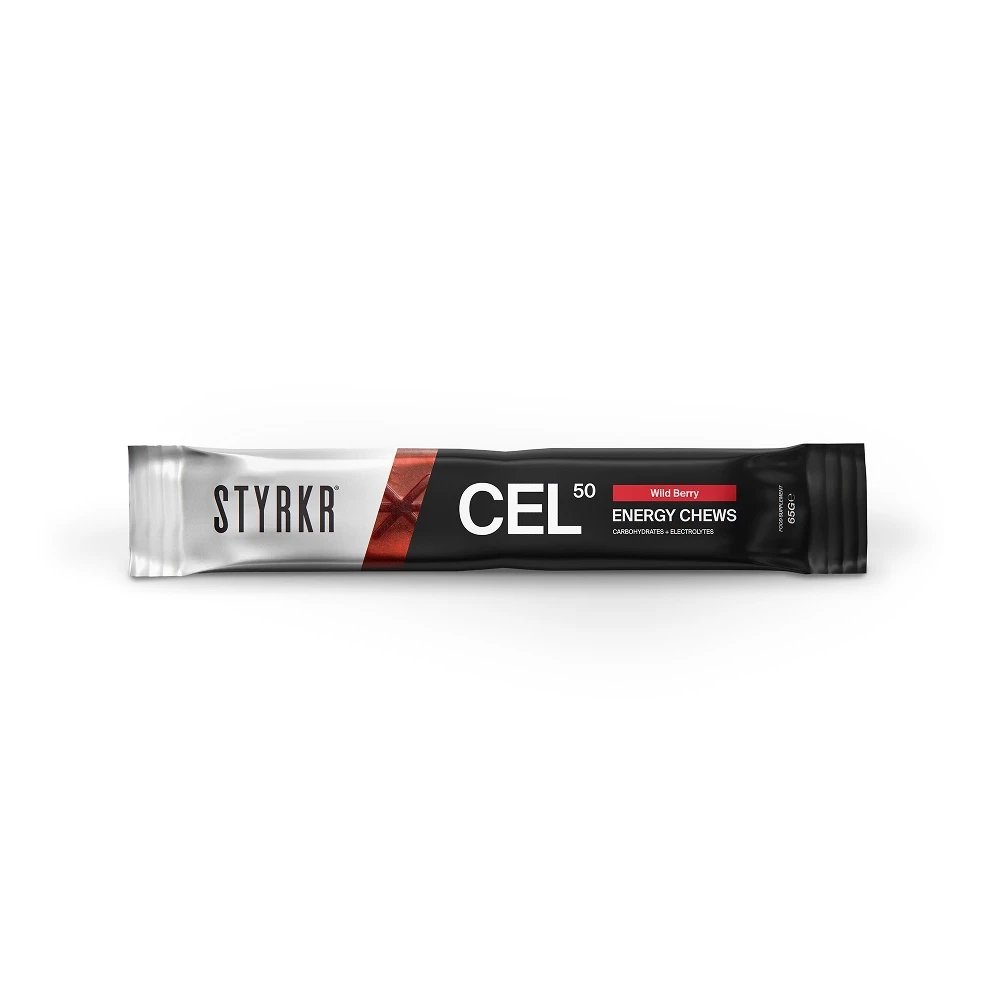 Sigma Sports Styrkr CEL50 Energy Chew - Single | Discount Codes available, easy returns, up to £25 off with Newsletter Signup, FREE Postage over £60