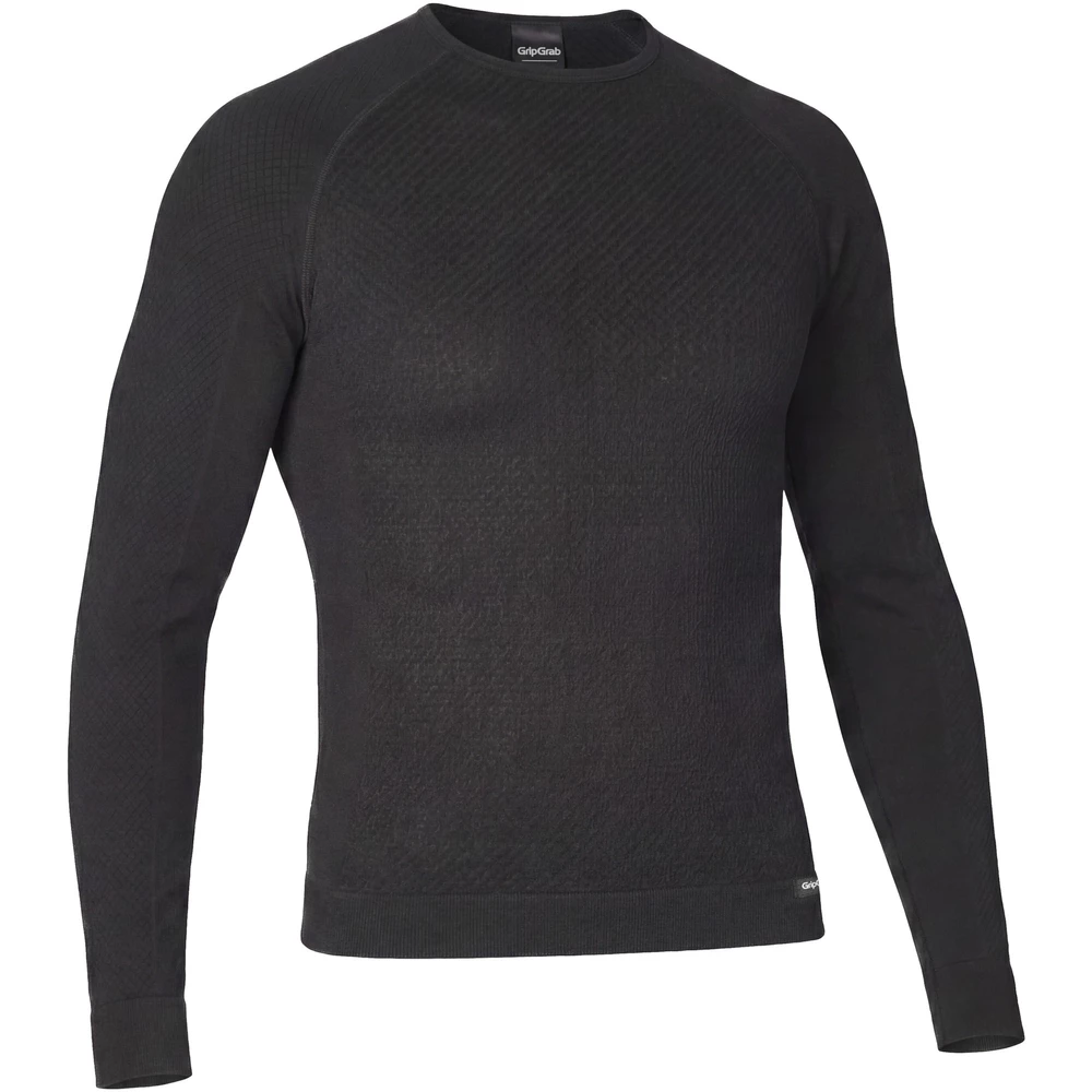 Sigma Sports GripGrab PACR Winter Seamless Long Sleeve Base Layer | Discount Codes available, easy returns, up to £25 off with Newsletter Signup, FREE Postage over £60