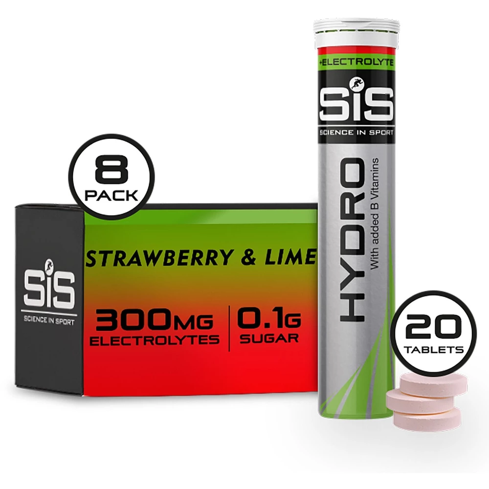 Sigma Sports Science in Sport Short Dated: Go Hydro Tablets Box of 8 | Discount Codes available, easy returns, up to £25 off with Newsletter Signup, FREE Postage over £60