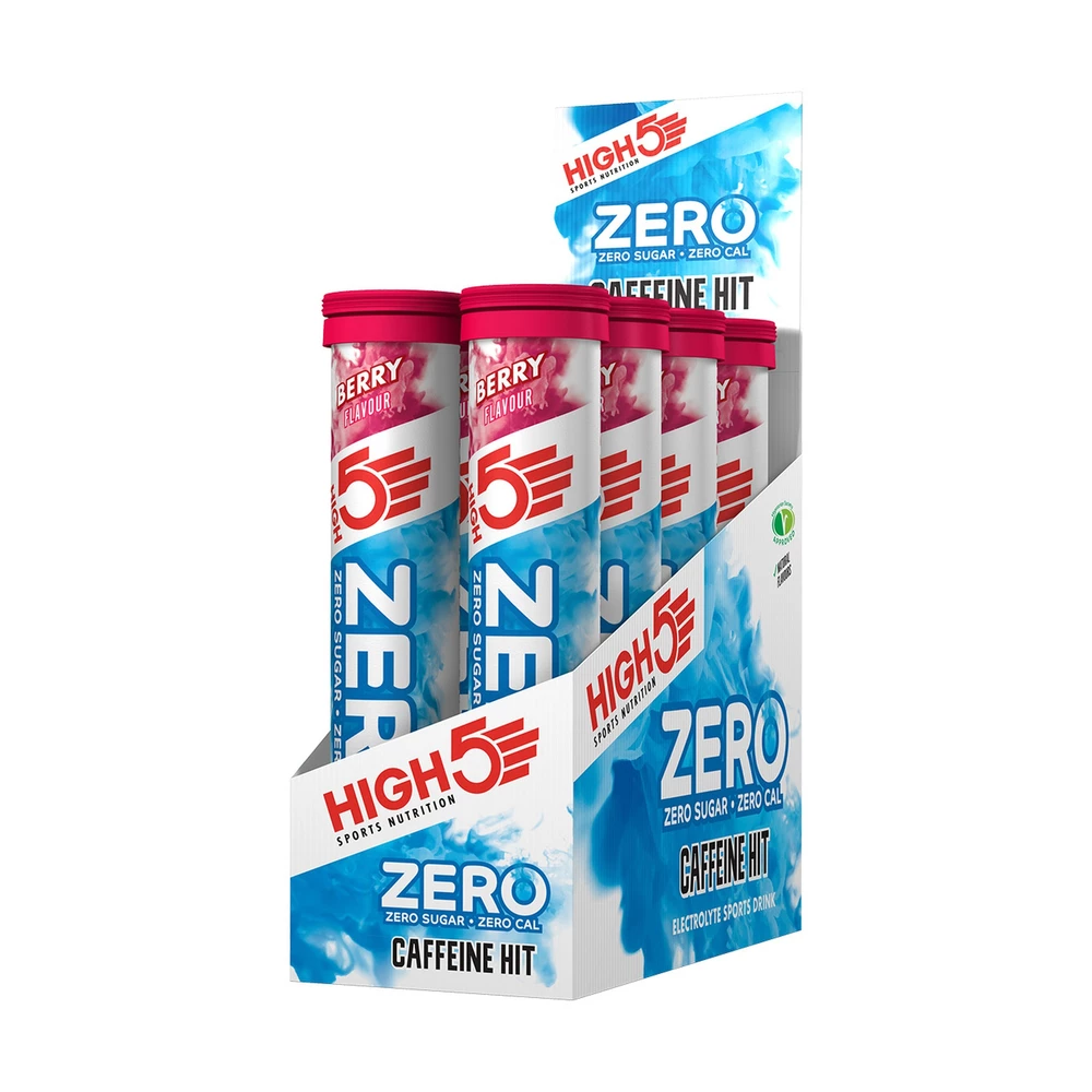 Sigma Sports High5 Short Dated: Zero Caffeine Hit Electrolyte Tablets - 8 x Tubes of 20 | Discount Codes available, easy returns, up to £25 off with Newsletter Signup, FREE Postage over £60