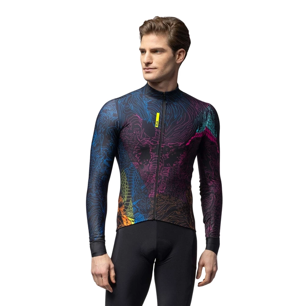 Sigma Sports Ale Pragma Zanzibar Long Sleeve Jersey | Discount Codes available, easy returns, up to £25 off with Newsletter Signup, FREE Postage over £60