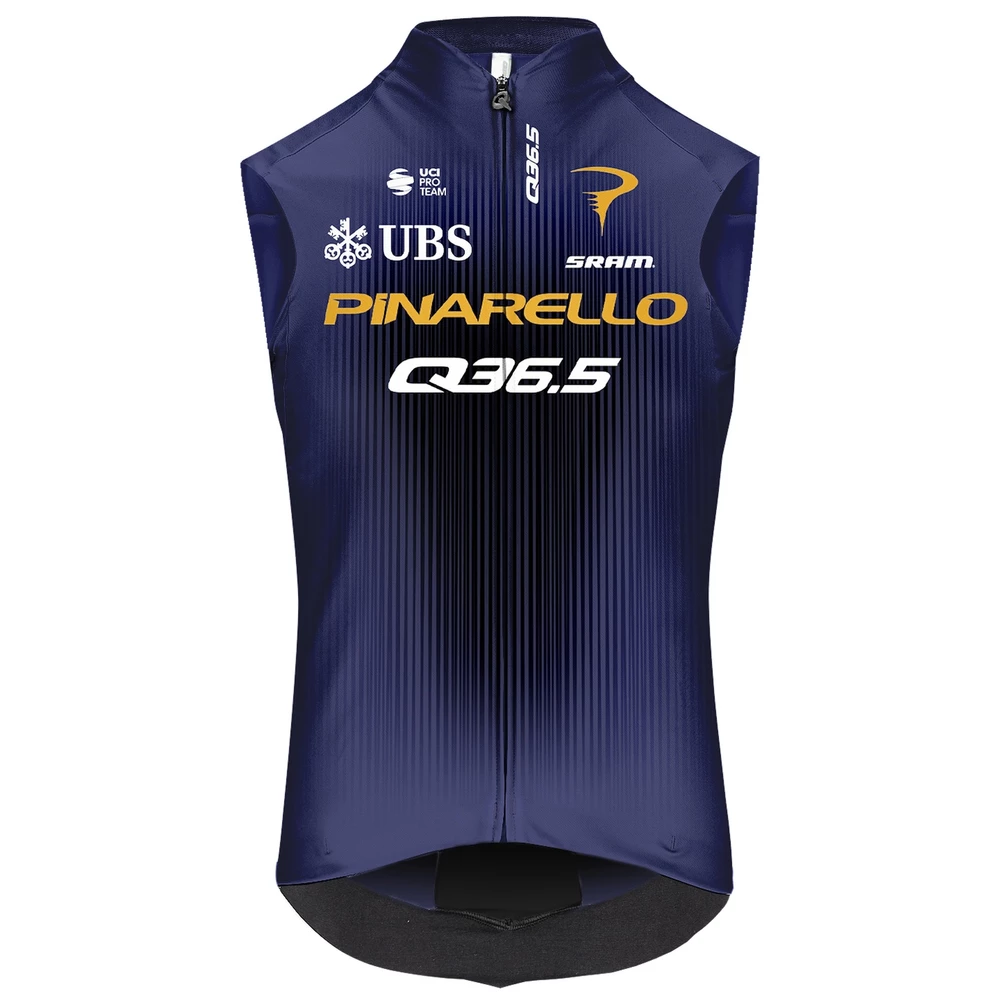 Sigma Sports Gregarius Q36.5 Pro Cycling Team Vest | Discount Codes available, easy returns, up to £25 off with Newsletter Signup, FREE Postage over £60