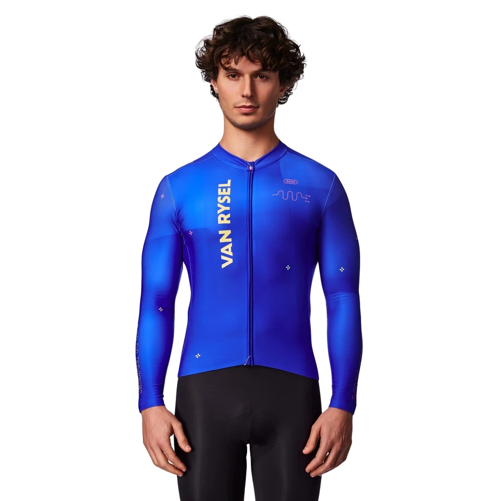 Sigma Sports Van Rysel Racer Long Sleeve Jersey | Discount Codes available, easy returns, up to £25 off with Newsletter Signup, FREE Postage over £60