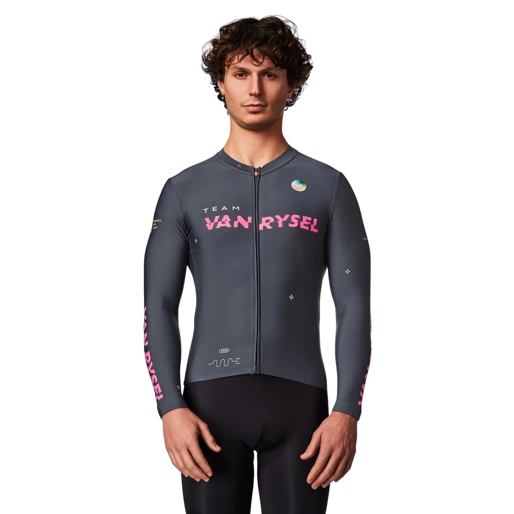 Sigma Sports Van Rysel Racer Long Sleeve Jersey | Discount Codes available, easy returns, up to £25 off with Newsletter Signup, FREE Postage over £60