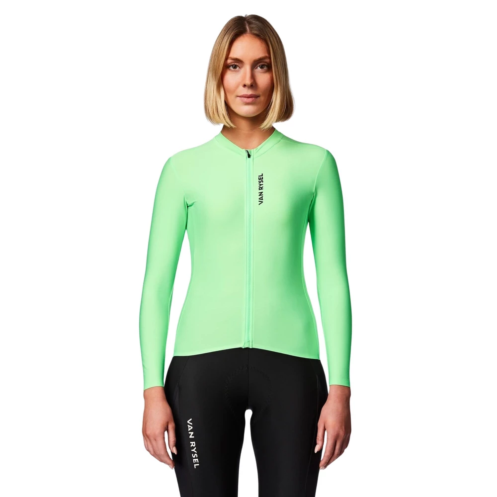 Sigma Sports Van Rysel Women's Racer Long Sleeve Jersey | Discount Codes available, easy returns, up to £25 off with Newsletter Signup, FREE Postage over £60