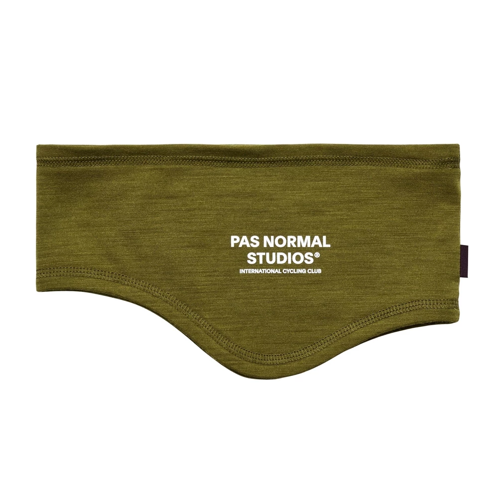 Sigma Sports Pas Normal Studios Logo Merino Headband | Discount Codes available, easy returns, up to £25 off with Newsletter Signup, FREE Postage over £60