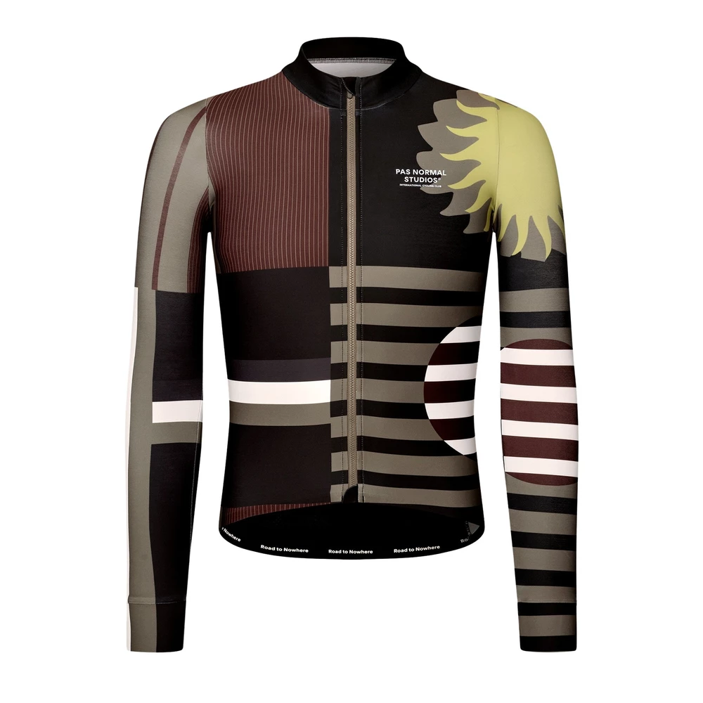 Sigma Sports Pas Normal Studios Mechanism Men's Long Sleeve Cycling Jersey | Discount Codes available, easy returns, up to £25 off with Newsletter Signup, FREE Postage over £60