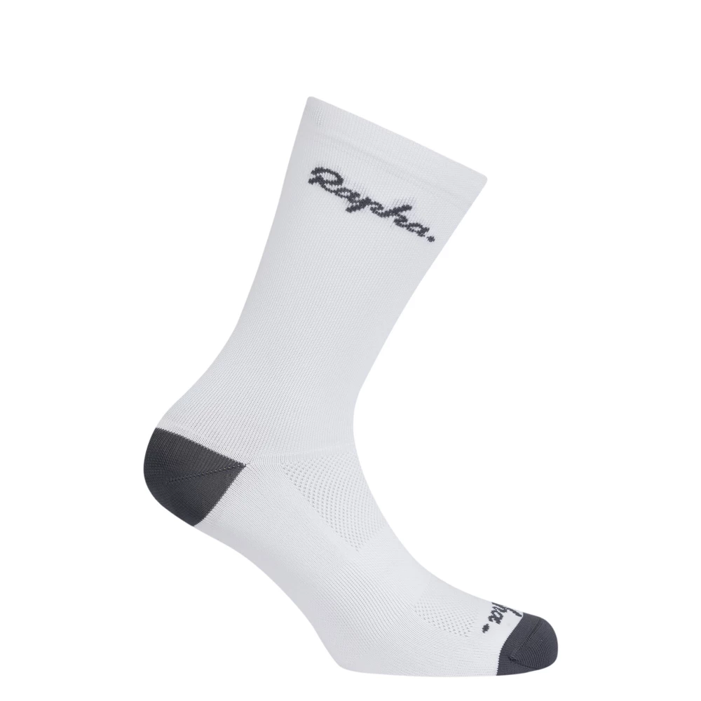 Sigma Sports Rapha Logo Cycling Socks | Discount Codes available, easy returns, up to £25 off with Newsletter Signup, FREE Postage over £60
