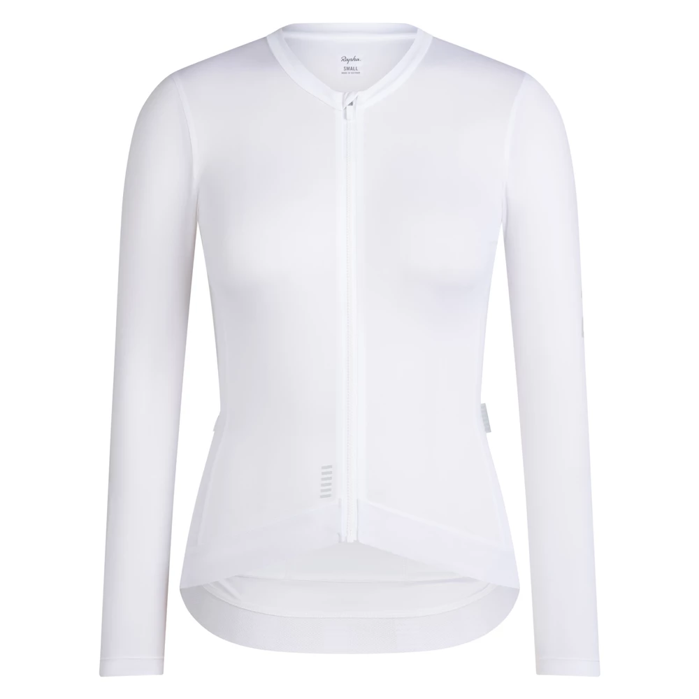 Sigma Sports Rapha Women's Pro Team Long Sleeve Lightweight Jersey | Discount Codes available, easy returns, up to £25 off with Newsletter Signup, FREE Postage over £60