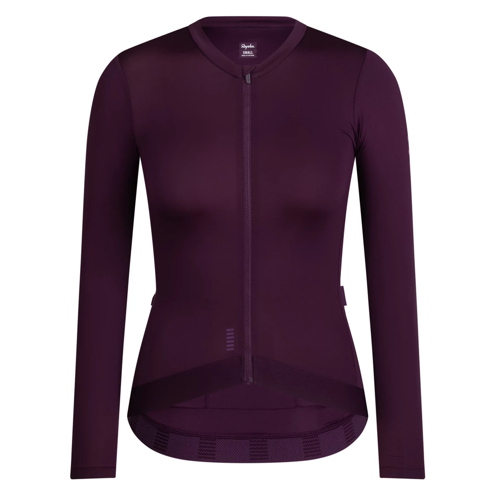 Sigma Sports Rapha Women's Pro Team Long Sleeve Lightweight Jersey | Discount Codes available, easy returns, up to £25 off with Newsletter Signup, FREE Postage over £60