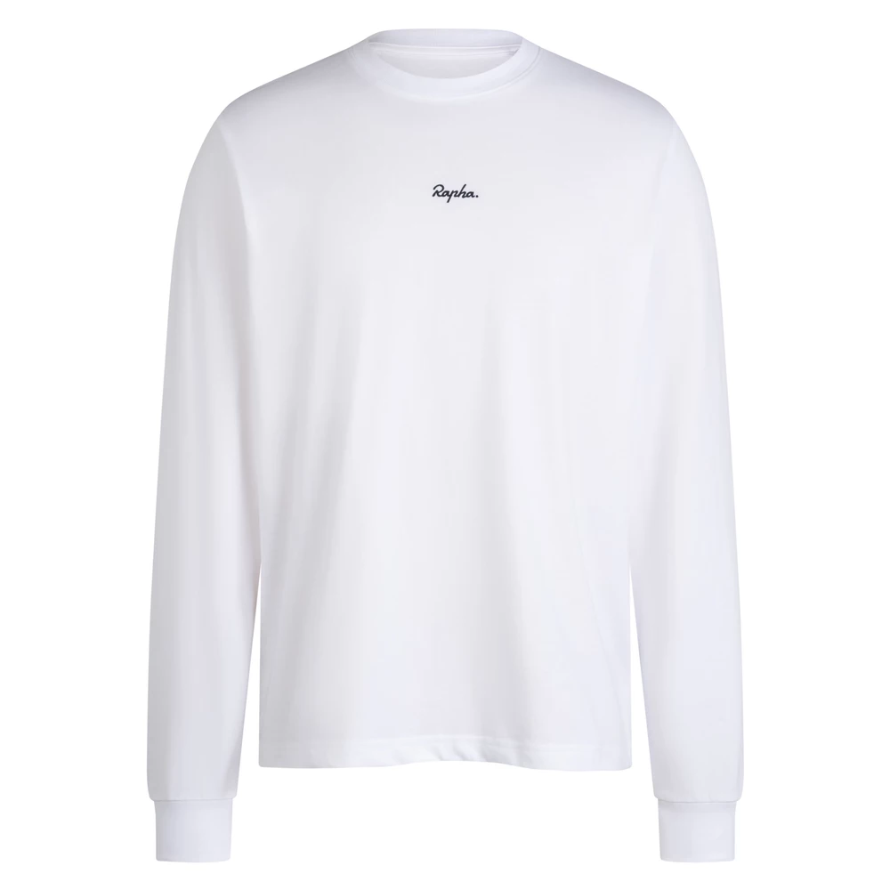 Sigma Sports Rapha Long Sleeve Cotton T-Shirt | Discount Codes available, easy returns, up to £25 off with Newsletter Signup, FREE Postage over £60