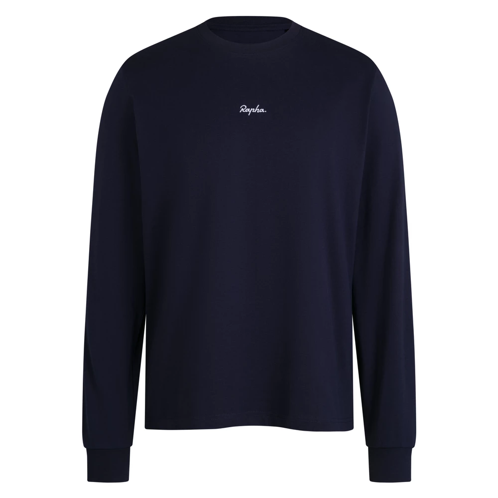 Sigma Sports Rapha Long Sleeve Cotton T-Shirt | Discount Codes available, easy returns, up to £25 off with Newsletter Signup, FREE Postage over £60