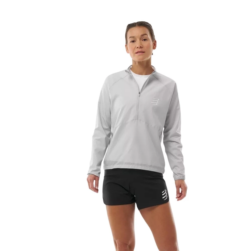 Sigma Sports Compressport Women's Aura Windproof Jacket | Discount Codes available, easy returns, up to £25 off with Newsletter Signup, FREE Postage over £60