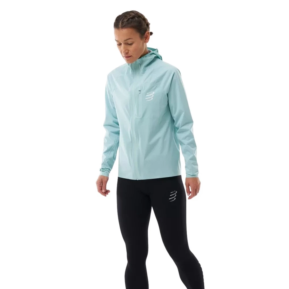 Sigma Sports Compressport Women's Tempest Waterproof Jacket | Discount Codes available, easy returns, up to £25 off with Newsletter Signup, FREE Postage over £60