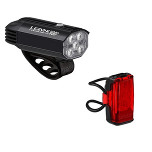 Lezyne Fusion Drive 500+ And KTV Drive Pro+ Light Set