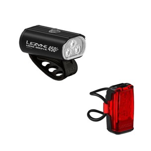 Lezyne Mini Drive 450+ And KTV+ Drive Light Set