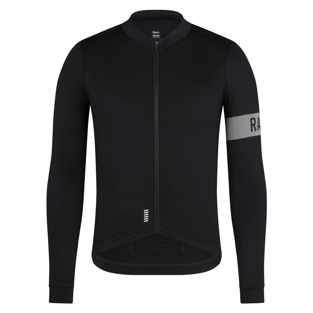 Sigma Sports Rapha Pro Team Long Sleeve Midweight Jersey II | Discount Codes available, easy returns, up to £25 off with Newsletter Signup, FREE Postage over £60