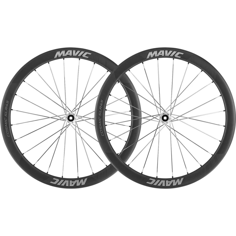 Sigma Sports Mavic Cosmic SLR 45 Ceramic Disc Road Wheelset | Discount Codes available, easy returns, up to £25 off with Newsletter Signup, FREE Postage over £60