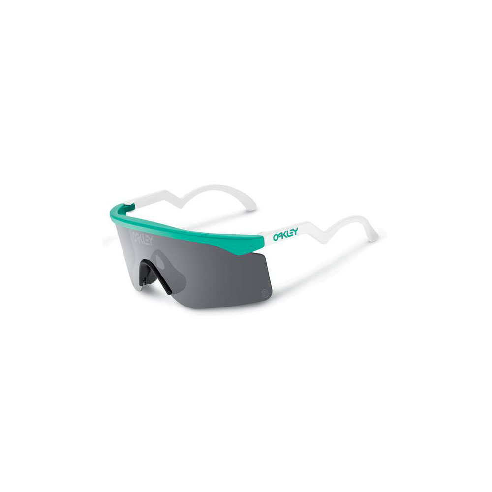 Oakley Special Edition Heritage Razor Blades Seafoam With Grey Lens
