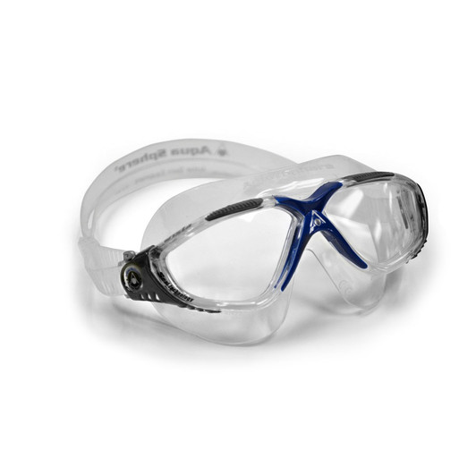 Aqua Sphere Vista Goggle Clear Lens - Blue