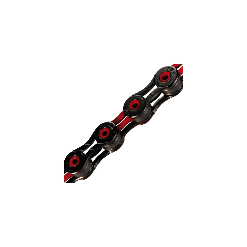 KMC X11SL DLC Black/Red Chain