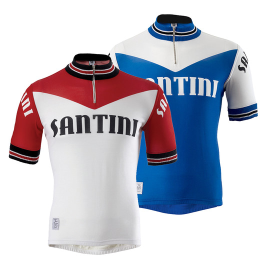 Santini Tech Wool Short Sleeve Jersey