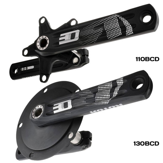 Rotor 3D24 Road Cranks 24mm Steel Axle