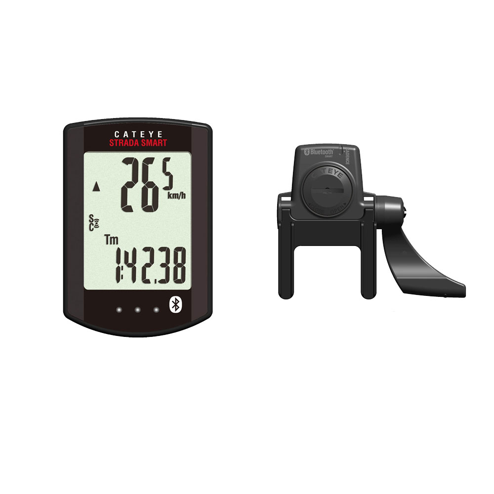 Cateye Strada Smart Computer With Speed and Cadence Sensor Sigma Sports