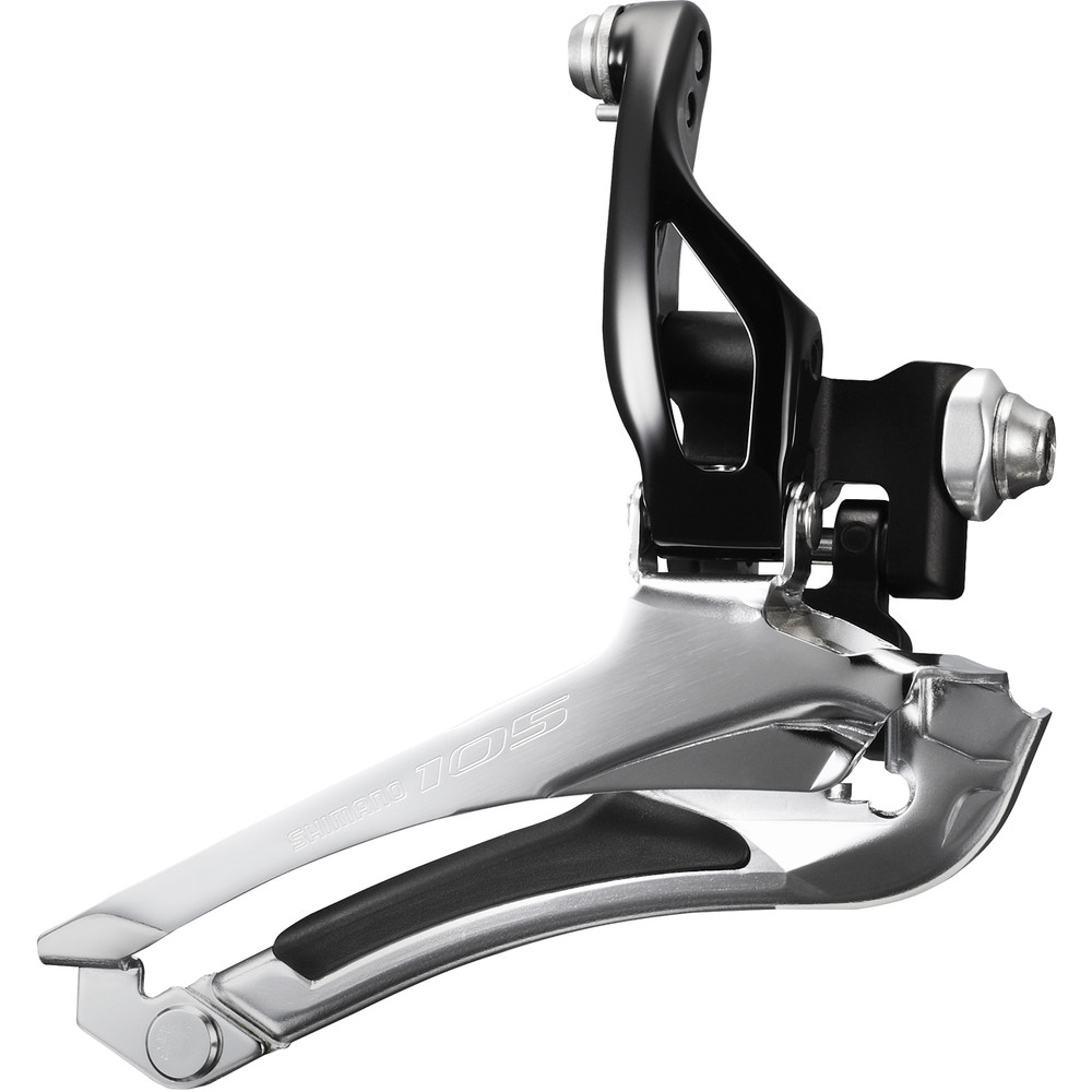 Shimano 105 5800 Braze On Front Derailleur - Black