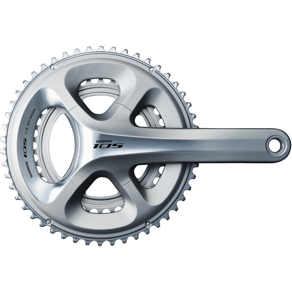 Shimano 105 5800 HollowTech II Chainset - Silver