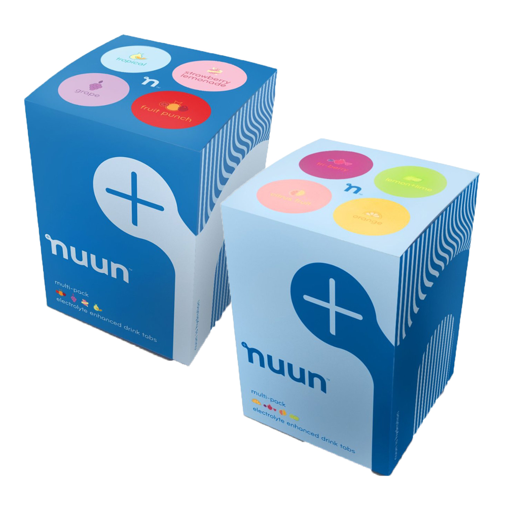 Nuun 4 Tube Mixed Variety Electrolyte Pack