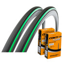 Vittoria Open Pave CG 27mm Clincher Tyre With Continental Inner Tubes