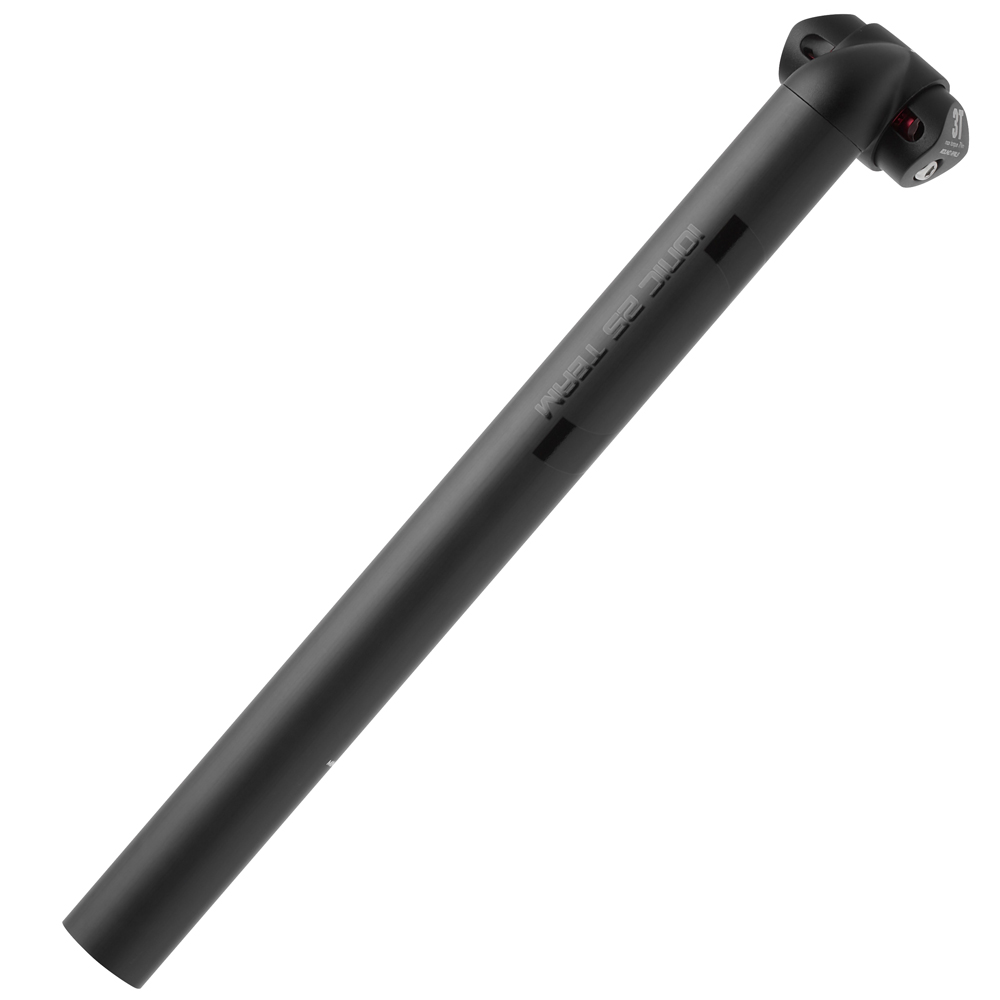 3T Cycling Ionic 25 Team Stealth Carbon/Alu Seatpost