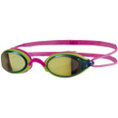 Zoggs Fusion Air Gold Mirror Lens Goggles 